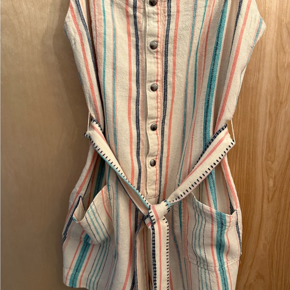 Splendid La Paz Striped Multicolor Romper, Select Item 3/$25. - Picture 11 of 15